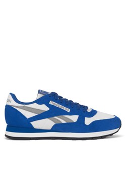 Reebok Sneakersy Classic Leather 100201128 Niebieski ze sklepu MODIVO w kategorii Buty sportowe męskie - zdjęcie 182752535