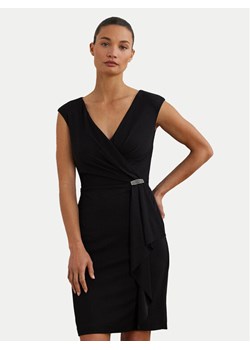 LAUREN RALPH LAUREN Sukienka koktajlowa 253906356002 Czarny Regular Fit ze sklepu MODIVO w kategorii Sukienki - zdjęcie 182752726