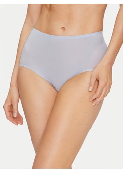 Chantelle Figi klasyczne z wysokim stanem Soft Stretch C26470 Niebieski ze sklepu MODIVO w kategorii Majtki damskie - zdjęcie 182752759