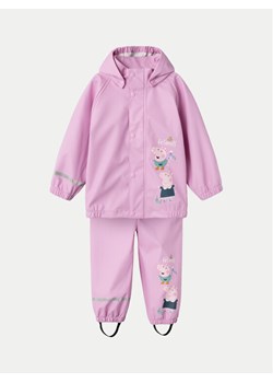 NAME IT Komplet przeciwdeszczowy 13231835 Różowy Regular Fit ze sklepu MODIVO w kategorii Komplety dziewczęce - zdjęcie 182752786