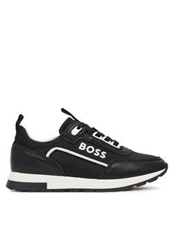 BOSS Sneakersy J51653 M Czarny ze sklepu MODIVO w kategorii Buty sportowe dziecięce - zdjęcie 182752829