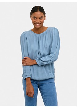 Kaffe Bluzka Wilma 10508223 Niebieski Regular Fit ze sklepu MODIVO w kategorii Bluzki damskie - zdjęcie 182752838