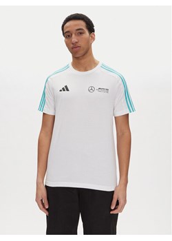 adidas T-Shirt Mercedes - AMG Petronas Formula One Team DNA JV5457 Biały Regular Fit ze sklepu MODIVO w kategorii T-shirty męskie - zdjęcie 182752847