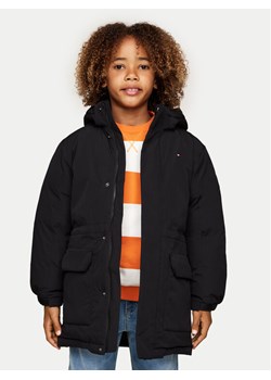 Tommy Hilfiger Kurtka zimowa KS0KS00605 Czarny Regular Fit ze sklepu MODIVO w kategorii Kurtki chłopięce - zdjęcie 182752875