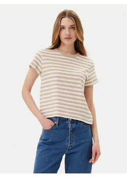 Gap T-Shirt 723661-01 Beżowy Regular Fit ze sklepu MODIVO w kategorii Bluzki damskie - zdjęcie 182752905