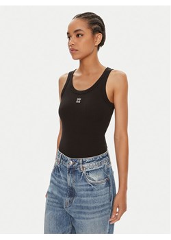 Hugo Top Datamia 50514489 Czarny Slim Fit ze sklepu MODIVO w kategorii Bluzki damskie - zdjęcie 182752966
