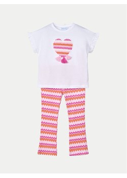 Mayoral Komplet t-shirt i legginsy 3709 Kolorowy Regular Fit ze sklepu MODIVO w kategorii Komplety dziewczęce - zdjęcie 182753265
