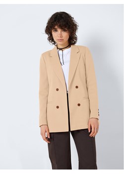 Noisy May Marynarka 27023596 Beżowy Regular Fit ze sklepu MODIVO w kategorii Marynarki damskie - zdjęcie 182753338