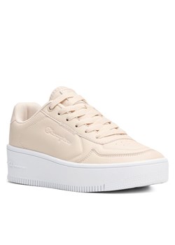 Champion Sneakersy Rebound Platform Low S11473-MS042 Beżowy ze sklepu MODIVO w kategorii Trampki damskie - zdjęcie 182753419