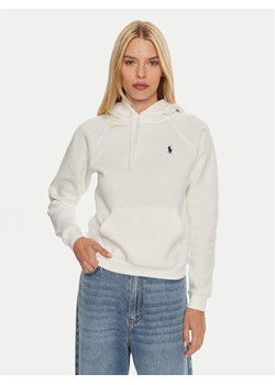 Polo Ralph Lauren Bluza 211943007001 Biały Regular Fit ze sklepu MODIVO w kategorii Bluzy damskie - zdjęcie 182753428