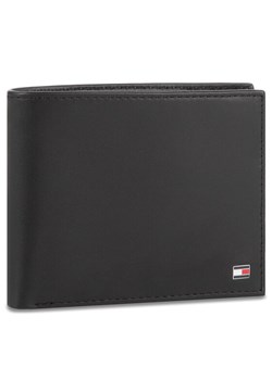 Tommy Hilfiger Portfel Eton Trifold AM0AM00657 Czarny ze sklepu MODIVO w kategorii Portfele męskie - zdjęcie 182753446