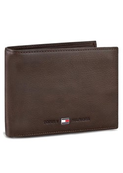 Tommy Hilfiger Duży Portfel Męski Johnson Cc Flap And Coin Pocket AM0AM00660/82566 Brązowy ze sklepu MODIVO w kategorii Portfele męskie - zdjęcie 182753467