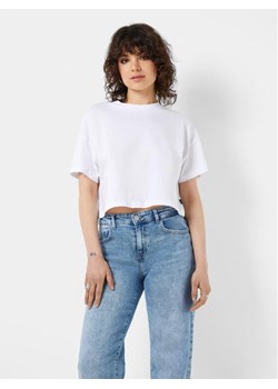 Noisy May T-Shirt Alena 27023863 Biały Cropped Fit ze sklepu MODIVO w kategorii Bluzki damskie - zdjęcie 182753618