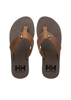 Helly Hansen Japonki Seasand 2 Leather Sandals 11955 Brązowy ze sklepu MODIVO w kategorii Klapki męskie - zdjęcie 182753666