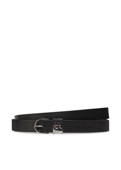 Calvin Klein Pasek Damski Ck Loop Rnd Buckle 2.5_Smooth K60K612936 Czarny ze sklepu MODIVO w kategorii Paski damskie - zdjęcie 182753725