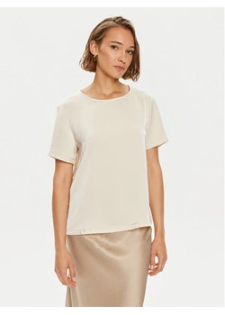 Weekend Max Mara Bluzka Gilbert 2425946051650 Beżowy Oversize ze sklepu MODIVO w kategorii Bluzki damskie - zdjęcie 182753795