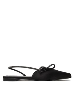 Max Mara Sandały Crystalsling 2424526431600 Czarny ze sklepu MODIVO w kategorii Balerinki - zdjęcie 182753857