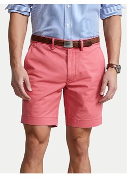 Polo Ralph Lauren Szorty materiałowe 710799213014 Różowy Slim Fit ze sklepu MODIVO w kategorii Spodenki męskie - zdjęcie 182753868