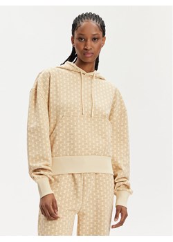 Hugo Bluza 50511572 Beżowy Relaxed Fit ze sklepu MODIVO w kategorii Bluzy damskie - zdjęcie 182754018
