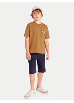 Mayoral T-Shirt 6004 Brązowy Regular Fit ze sklepu MODIVO w kategorii T-shirty chłopięce - zdjęcie 182754029