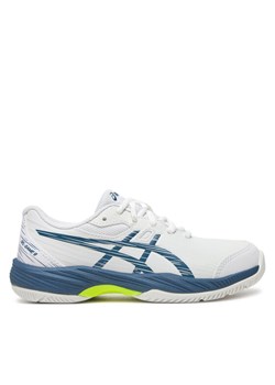 Asics Buty do tenisa Gel-Game 9 Gs 1044A052 Biały ze sklepu MODIVO w kategorii Buty sportowe dziecięce - zdjęcie 182754247