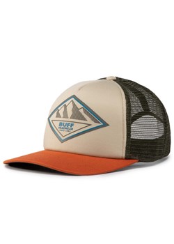 Buff Czapka z daszkiem Trucker Cap Eucalyptus Nut 117248.305.10.00 Beżowy ze sklepu MODIVO w kategorii Czapki z daszkiem męskie - zdjęcie 182754275