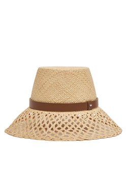 Weekend Max Mara Kapelusz Eliseo 2515571065 Beżowy ze sklepu MODIVO w kategorii Kapelusze damskie - zdjęcie 182754307