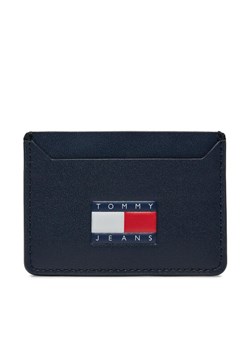 Tommy Jeans Etui na karty kredytowe Tjm Heritage Leather Cc Holder AM0AM12085 Granatowy ze sklepu MODIVO w kategorii Etui - zdjęcie 182754766