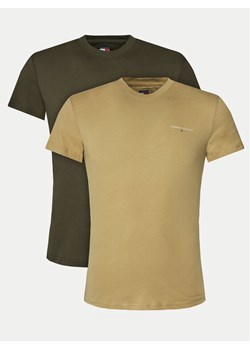 Tommy Jeans Komplet 2 t-shirtów Linear DM0DM20353 Kolorowy Slim Fit ze sklepu MODIVO w kategorii T-shirty męskie - zdjęcie 182754838