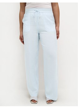 Kaffe Spodnie materiałowe Milia 10508314 Błękitny Loose Fit ze sklepu MODIVO w kategorii Spodnie damskie - zdjęcie 182754899