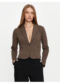 Fransa Marynarka Noreen 20614443 Brązowy Slim Fit ze sklepu MODIVO w kategorii Marynarki damskie - zdjęcie 182754966