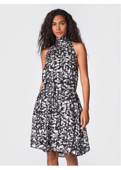 Bruuns Bazaar Sukienka koktajlowa Fifi BBW3130 Szary Regular Fit ze sklepu MODIVO w kategorii Sukienki - zdjęcie 182755226