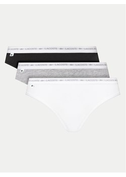 Lacoste Komplet 3 par fig klasycznych 8F1338 Kolorowy ze sklepu MODIVO w kategorii Majtki damskie - zdjęcie 182755275