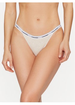 Calvin Klein Underwear Figi klasyczne 000QD5215E Beżowy ze sklepu MODIVO w kategorii Majtki damskie - zdjęcie 182755308