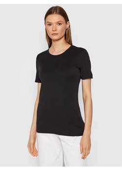 United Colors Of Benetton T-Shirt 3GA2E16A0 Czarny Regular Fit ze sklepu MODIVO w kategorii Bluzki damskie - zdjęcie 182755367