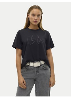 Vero Moda T-Shirt Fea 10321312 Czarny Loose Fit ze sklepu MODIVO w kategorii Bluzki damskie - zdjęcie 182755385
