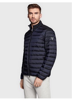 Guess Kurtka puchowa M1RL47 WDQ50 Granatowy Regular Fit ze sklepu MODIVO w kategorii Kurtki męskie - zdjęcie 182755418