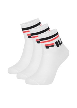 Fila Skarpety F9398-AW24 (3-pack) Biały ze sklepu MODIVO w kategorii Skarpetki damskie - zdjęcie 182755525