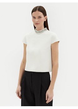 Motivi Bluzka 2630Q001764N Écru Regular Fit ze sklepu MODIVO w kategorii Bluzki damskie - zdjęcie 182755526