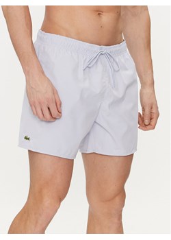 Lacoste Szorty kąpielowe MH6270 Niebieski Regular Fit ze sklepu MODIVO w kategorii Kąpielówki - zdjęcie 182755617