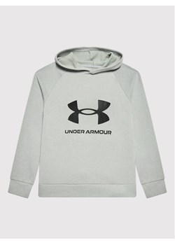 Under Armour Bluza Rival Fleece 1357585 Szary Relaxed Fit ze sklepu MODIVO w kategorii Bluzy chłopięce - zdjęcie 182755928