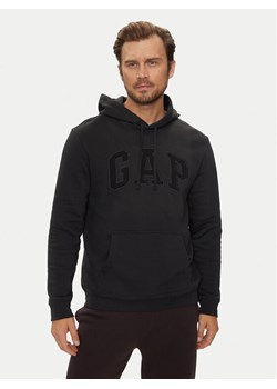 Gap Bluza 867073-29 Czarny Regular Fit ze sklepu MODIVO w kategorii Bluzy męskie - zdjęcie 182755999