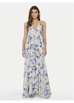 ONLY Sukienka letnia Mille 15323229 Écru Regular Fit ze sklepu MODIVO w kategorii Sukienki - zdjęcie 182756005