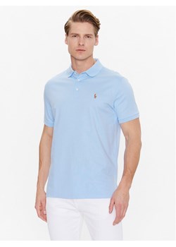 Polo Ralph Lauren Polo 710713130005 Niebieski Slim Fit ze sklepu MODIVO w kategorii T-shirty męskie - zdjęcie 182756017