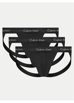 Calvin Klein Underwear Komplet 3 par slipów Jock Strap 000NB3363A Czarny ze sklepu MODIVO w kategorii Majtki męskie - zdjęcie 182756095