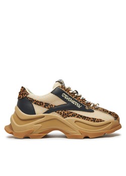 Steve Madden Sneakersy Zoomz-L SM11003503 Brązowy ze sklepu MODIVO w kategorii Buty sportowe damskie - zdjęcie 182756155
