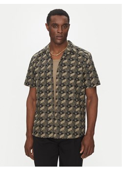 HUGO Koszula Ellino 50539705 Czarny Relaxed Fit ze sklepu MODIVO w kategorii Koszule męskie - zdjęcie 182756159