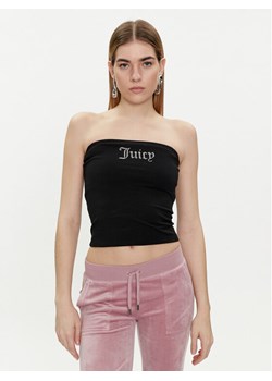 Juicy Couture Top Babey JCWCT23310 Czarny Slim Fit ze sklepu MODIVO w kategorii Bluzki damskie - zdjęcie 182756197