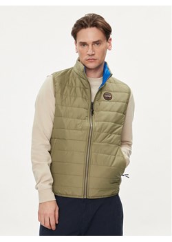 Napapijri Kamizelka Acalmar NP0A4H8G Zielony Regular Fit ze sklepu MODIVO w kategorii Kamizelki męskie - zdjęcie 182756198