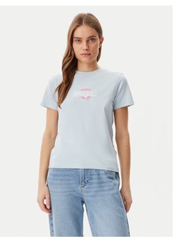 Guess T-Shirt W5GI26 J1314 Granatowy Regular Fit ze sklepu MODIVO w kategorii Bluzki damskie - zdjęcie 182756199